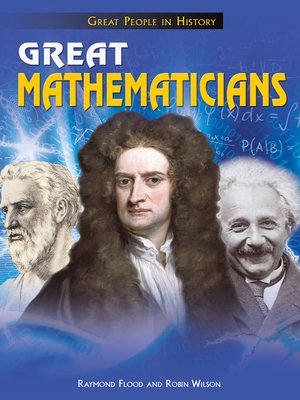 cover image of Great Mathematicians
